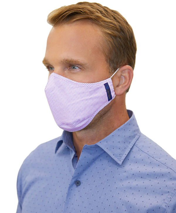 David Donahue MASK01101999 | The Comfort Mask: Blue Light Blue & Purple 3-Pack Accessories