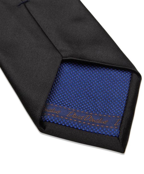 David Donahue NT11100002 | Duchesse Satin Solid Neck Tie Accessories