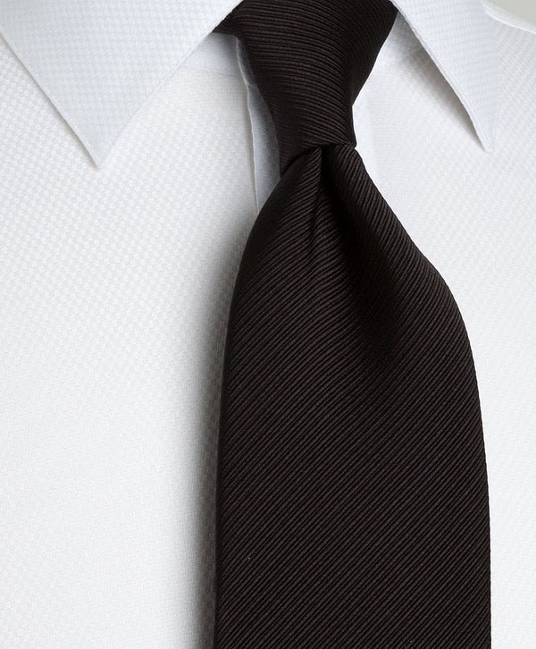 David Donahue NT6962002 | Twill Weave Italian Silk Neck Tie Accessories