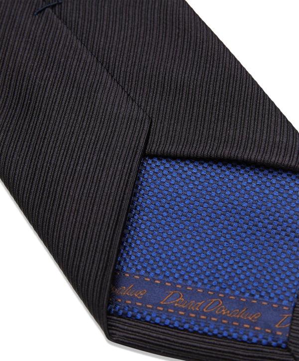 David Donahue NT6962002 | Twill Weave Italian Silk Neck Tie Accessories