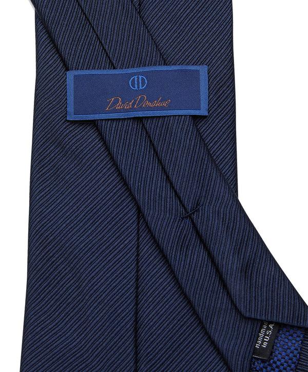 David Donahue NT6962413 | Twill Weave Italian Silk Neck Tie Accessories