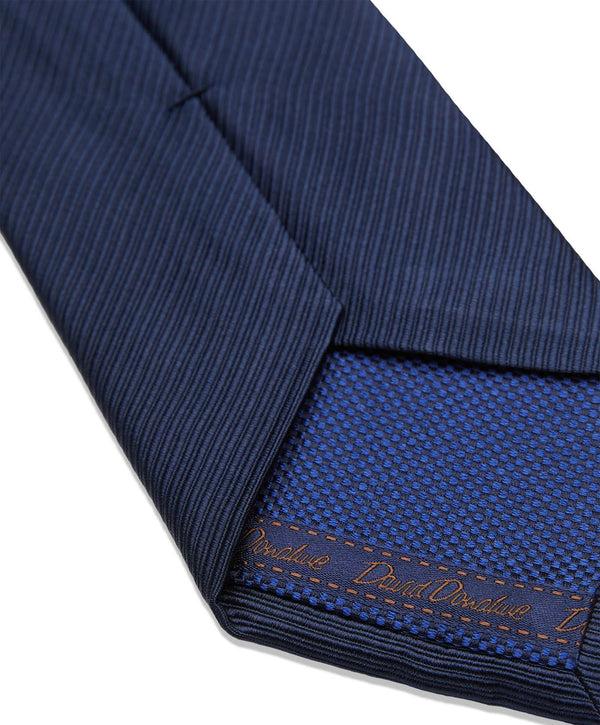 David Donahue NT6962413 | Twill Weave Italian Silk Neck Tie Accessories