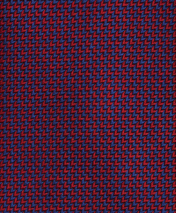 David Donahue NTR09090615 | Merlot & Navy Micro Jacquard Tie Accessories