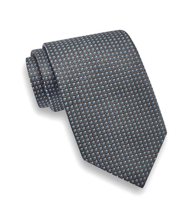 david donahue NTR09099010 | Charcoal Micro Jacquard Tie Accessories