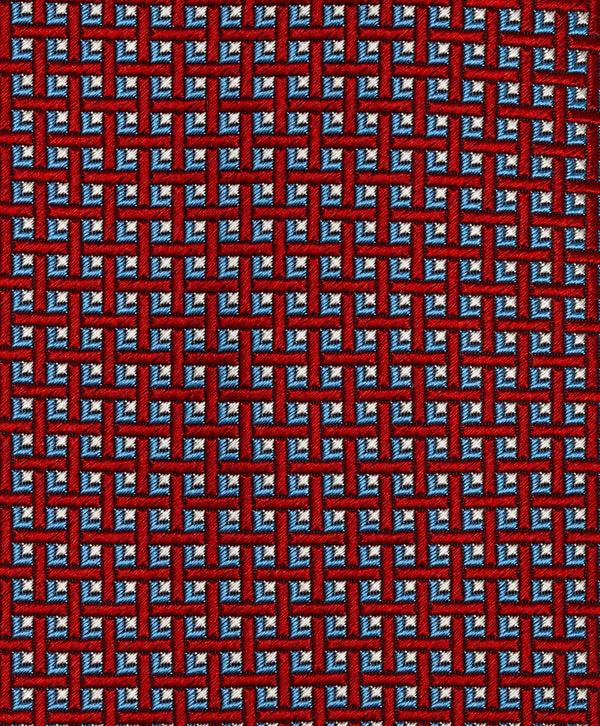 David Donahue NTR09099600 | Red Micro Jacquard Tie Accessories