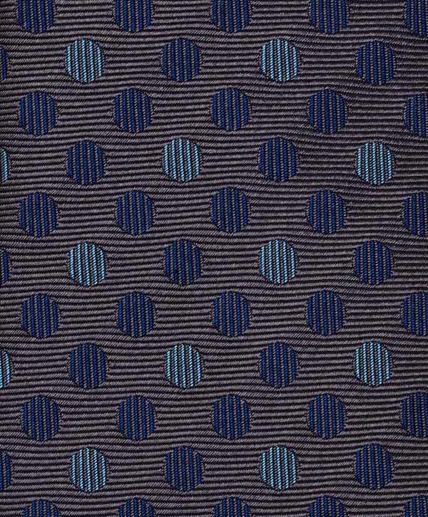 David Donahue NTR09286010 | Charcoal Dot Jacquard Tie Accessories