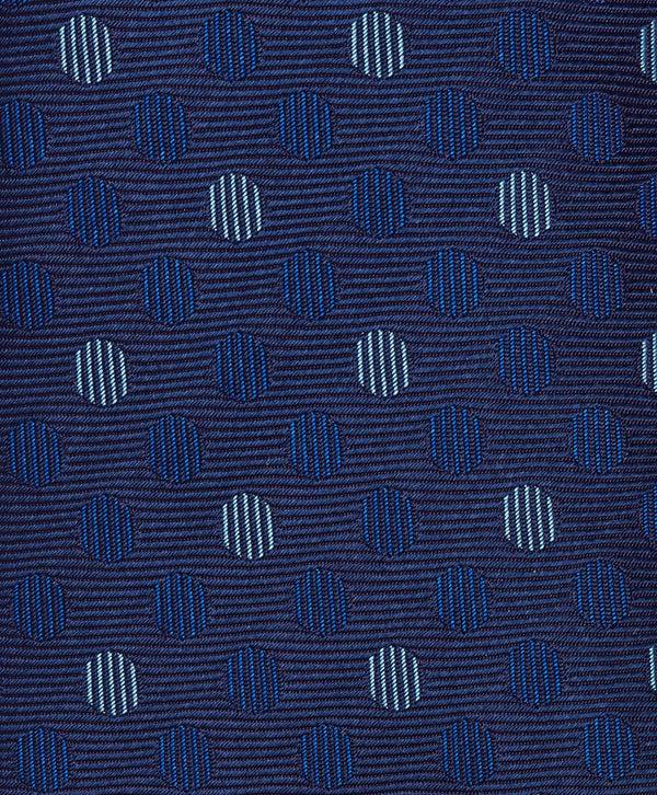 David Donahue NTR09286412 | Navy Dot Jacquard Tie Accessories