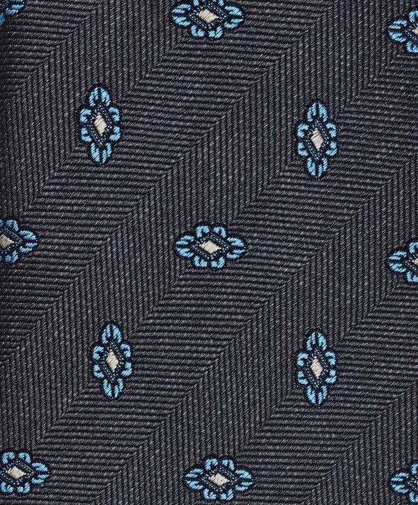 David Donahue NTR09292010 | Charcoal Neat Jacquard Tie Accessories