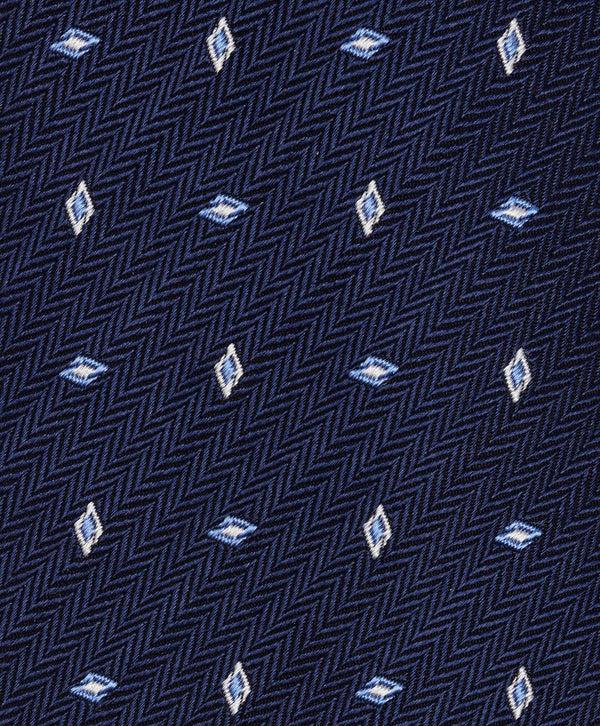 David Donahue NTR09294412 | Navy Neat Jacquard Tie Accessories