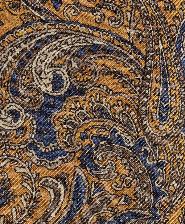 David Donahue NTR09599710 | Gold Paisley Print Tie Accessories