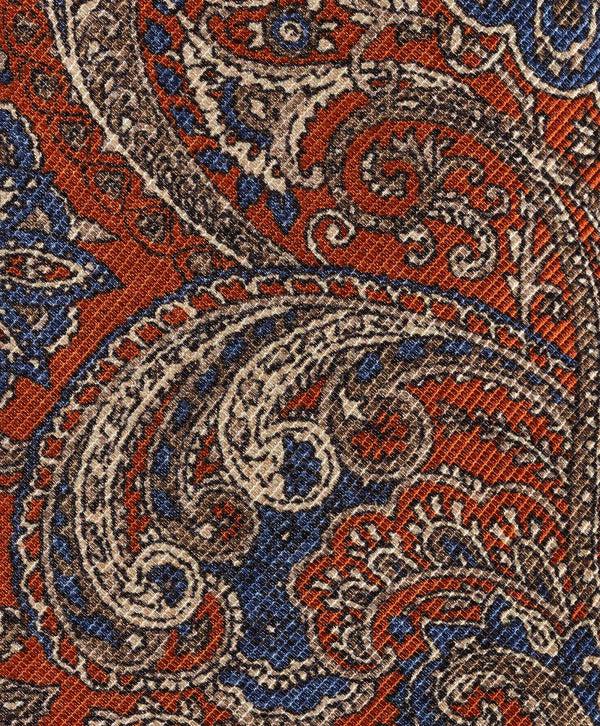 David Donahue NTR09599804 | Pumpkin Paisley Print Tie Accessories