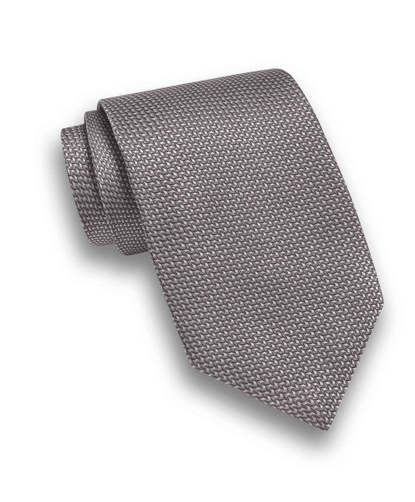 david donahue NTR10093020 | Gray Micro Jacquard Tie Accessories