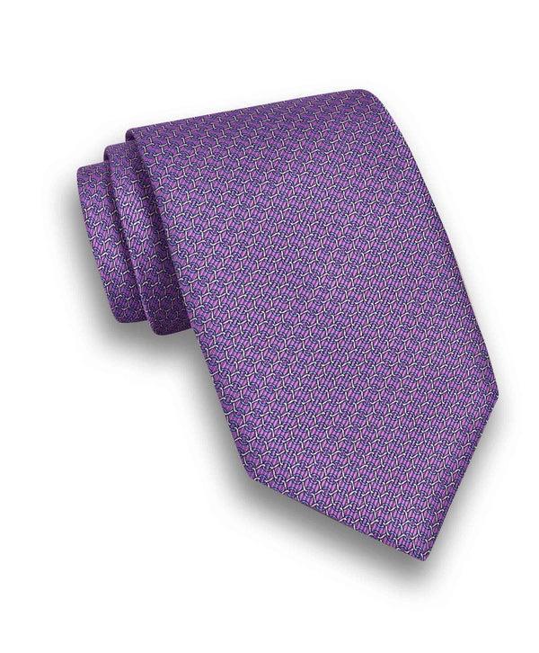 david donahue NTR10097534 | Lilac Micro Print Tie Accessories