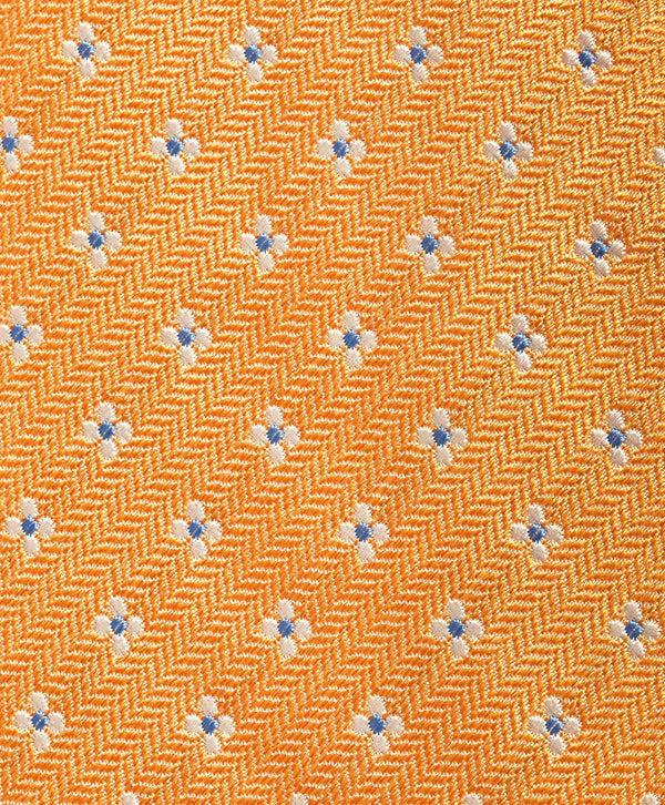 David Donahue NTR10290710 | Gold Neat Jacquard Tie Accessories