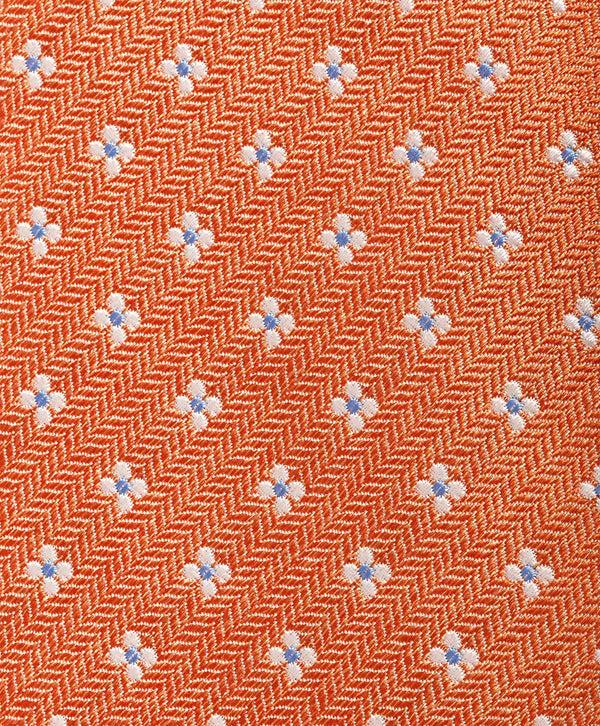 David Donahue NTR10290806 | Carrot Neat Jacquard Tie Accessories