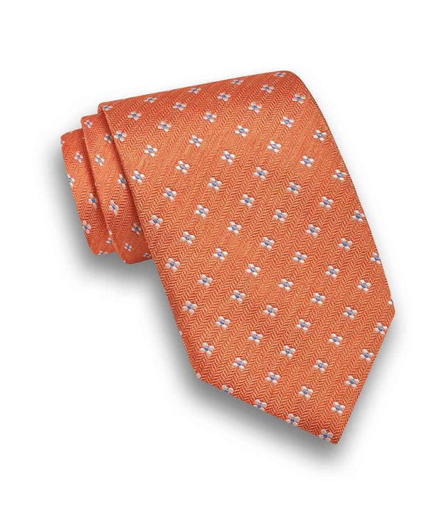 david donahue NTR10290806 | Carrot Neat Jacquard Tie Accessories