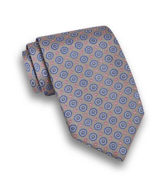 david donahue NTR10292025 | Pearl Neat Jacquard Tie Accessories