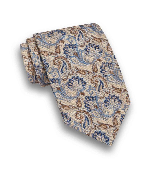 david donahue NTR10597292 | Dune Paisley Print Tie Accessories