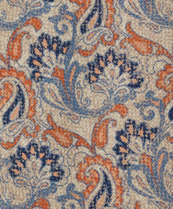 David Donahue NTR10597806 | Carrot Paisley Print Tie Accessories
