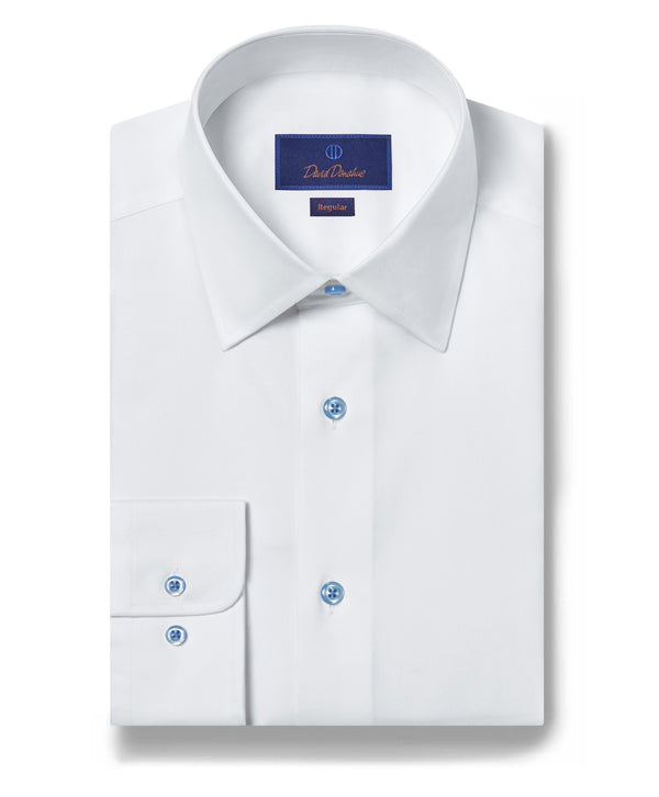 david donahue RBCSB4130110 | Super Fine Twill Dress Shirt Shirt
