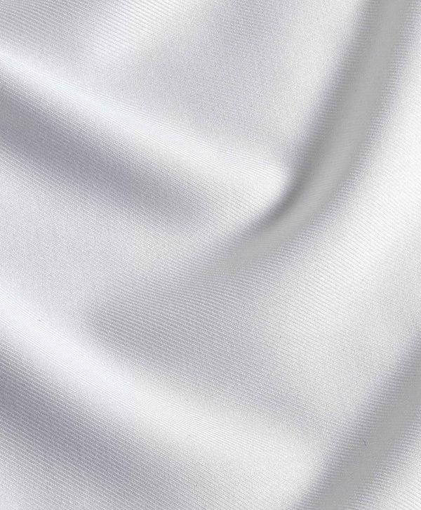 David Donahue SFFB09107110 | White Performance Twill Formal Shirt Shirt