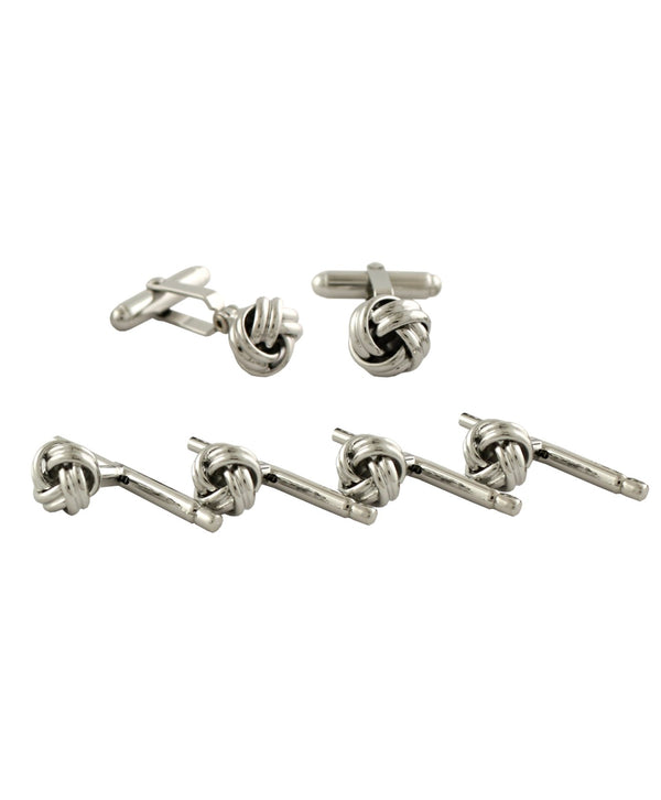 david donahue SS812000 | Silver Knot Brass Stud Set Accessories