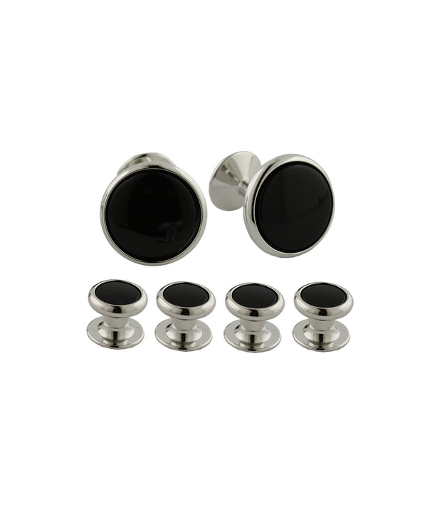 david donahue SS854900 | Onyx & Brass Stud Set Accessories