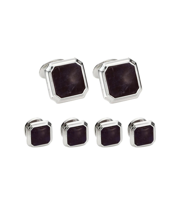 david donahue SS903902 | Onyx & Sterling Silver Stud Set Accessories david donahue SS903902 | Onyx & Sterling Silver Stud Set Accessories