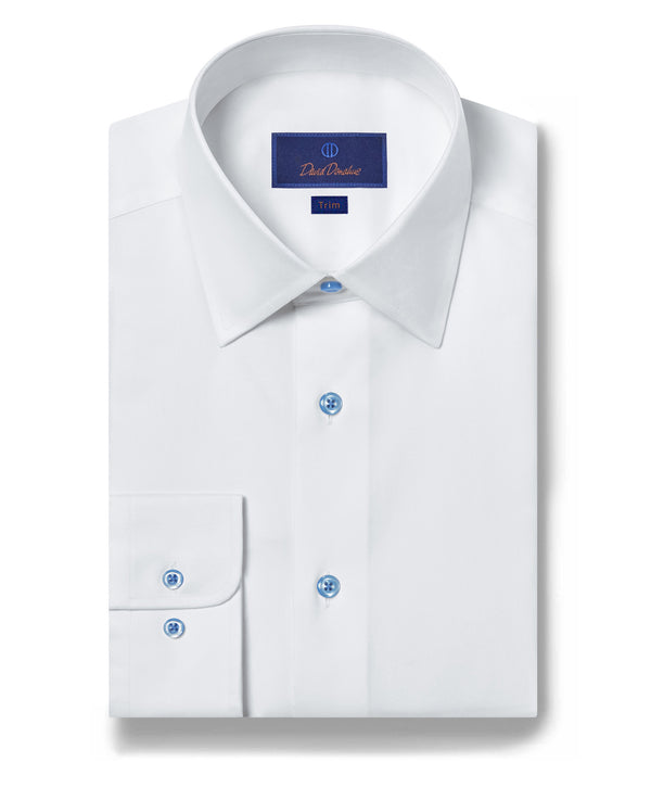 david donahue TBCSB4130110 | Super Fine Twill Dress Shirt Shirt