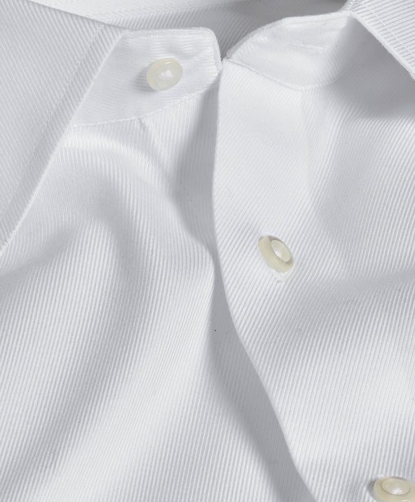 David Donahue TBCSP3100110 | White Non-Iron Dress Shirt Shirt