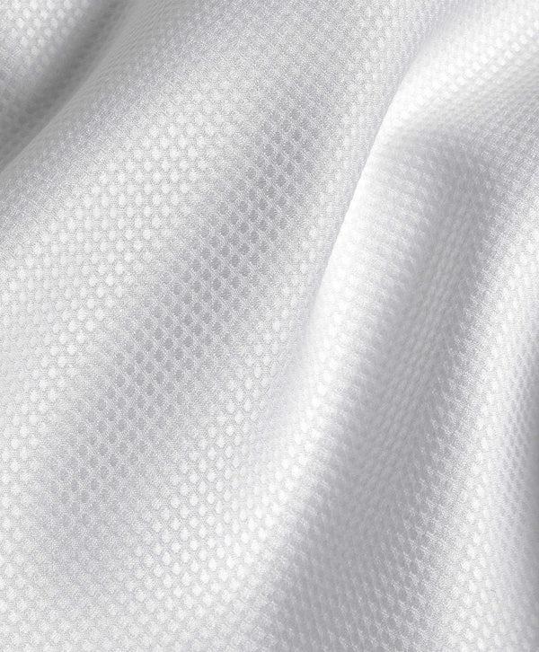 David Donahue TBSP08102110 | White Textured Dobby Dress Shirt Shirt