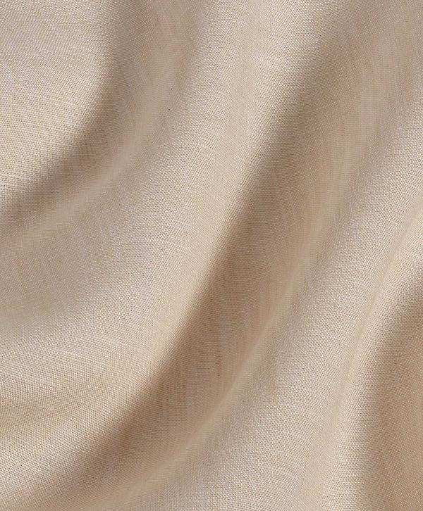David Donahue TBSP10104285 | Sand Linen Dress Shirt Shirt
