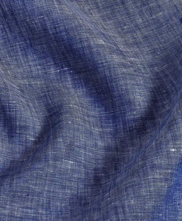 David Donahue TBSP10104476 | Denim Linen Dress Shirt Shirt