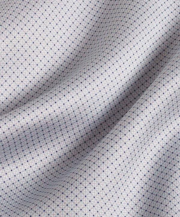 David Donahue TBSP11008025 | Pearl Micro Geometric Print Dress Shirt Shirt