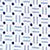 David Donahue TBSP11010135 | White & Blue Micro Print Dress Shirt Shirt