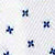 David Donahue TBSP11203155 | White & Navy Tossed Neat Print Dress Shirt Shirt