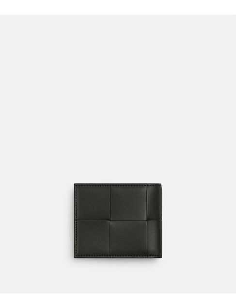 David Jones Bottega Veneta Cassette Bi-fold Wallet In Leather