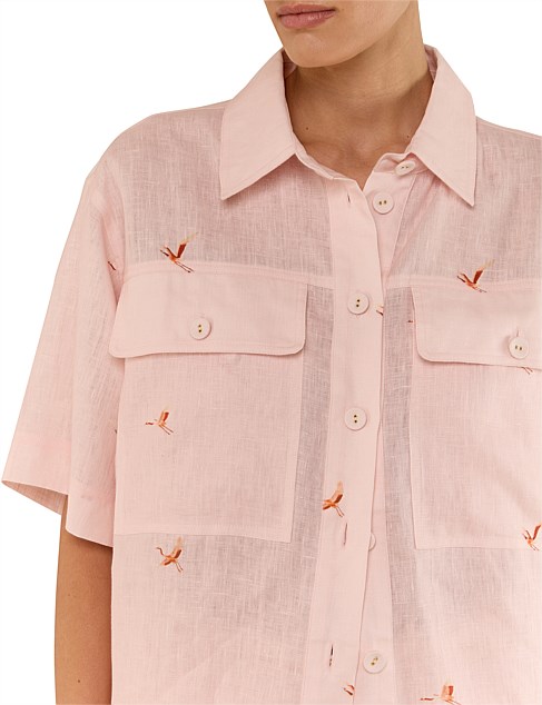 David Jones Palm Noosa Alto Shirt