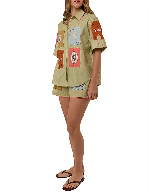 David Jones Palm Noosa Maya Shirt