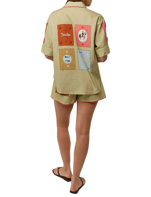 David Jones Palm Noosa Maya Shirt