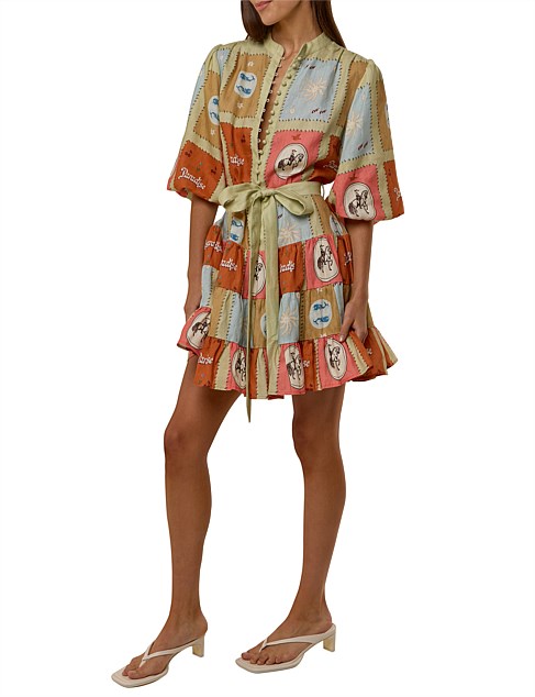 David Jones Palm Noosa Ruba Mini Dress