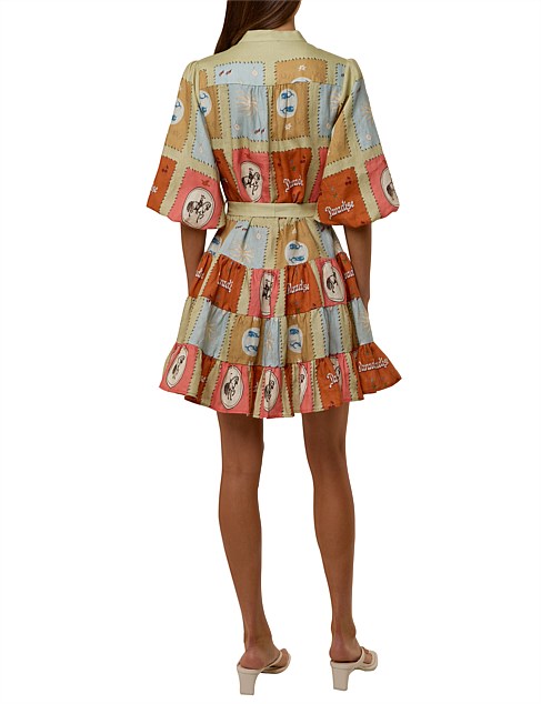 David Jones Palm Noosa Ruba Mini Dress