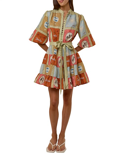 david jones Palm Noosa Ruba Mini Dress