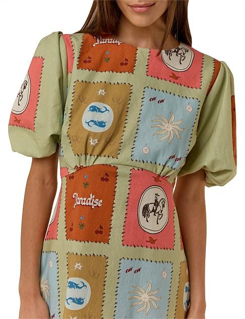 David Jones Palm Noosa Titan Dress