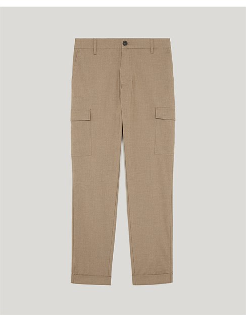 David Jones Politix Flannel Cargo Pant