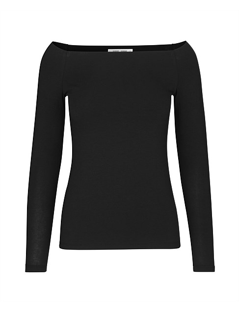 David Jones Samsoe Samsoe Nana Off Shoulder Ls Top
