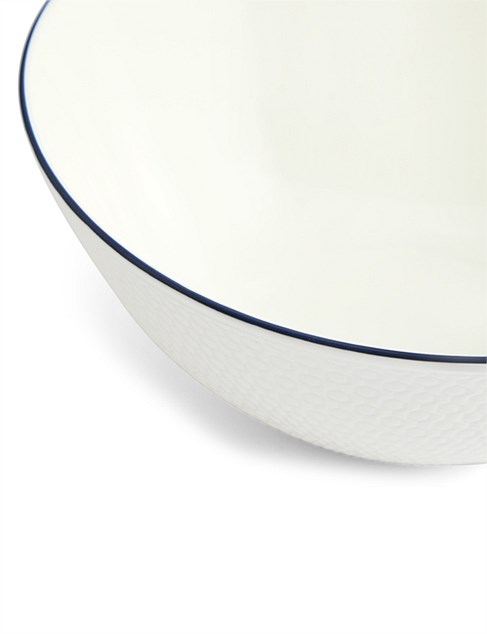 David Jones Wedgwood Gio Cereal Bowl Blue Line