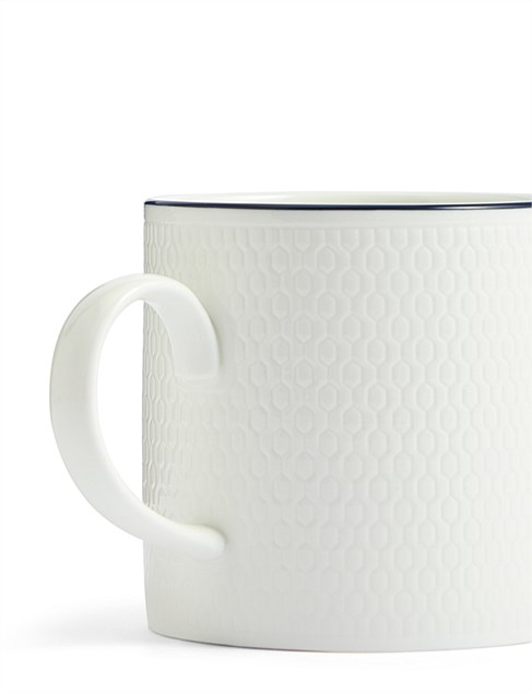 David Jones Wedgwood Gio Mug Blue Line