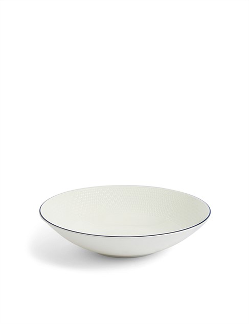 david jones Wedgwood Gio Pasta Bowl Blue Line