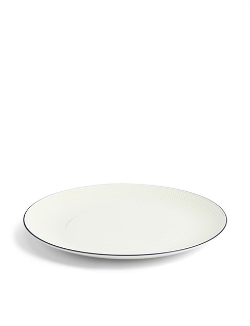 David Jones Wedgwood Gio Plate 28cm Blue Line